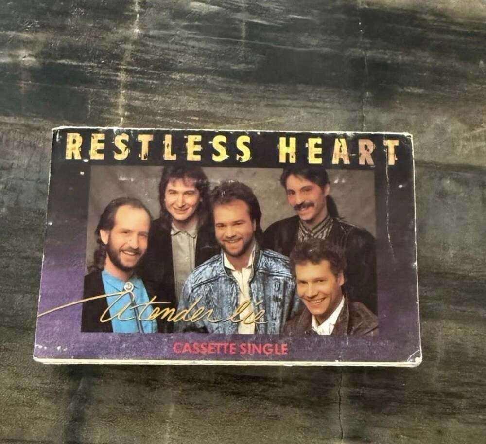 Restless Heart A Tender Lie Cassette Single 1988 RCA